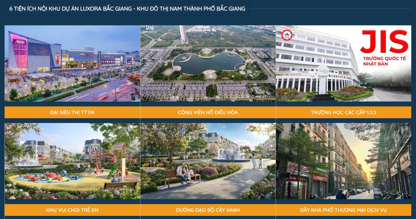 tiện ích chung cư luxora bắc giang