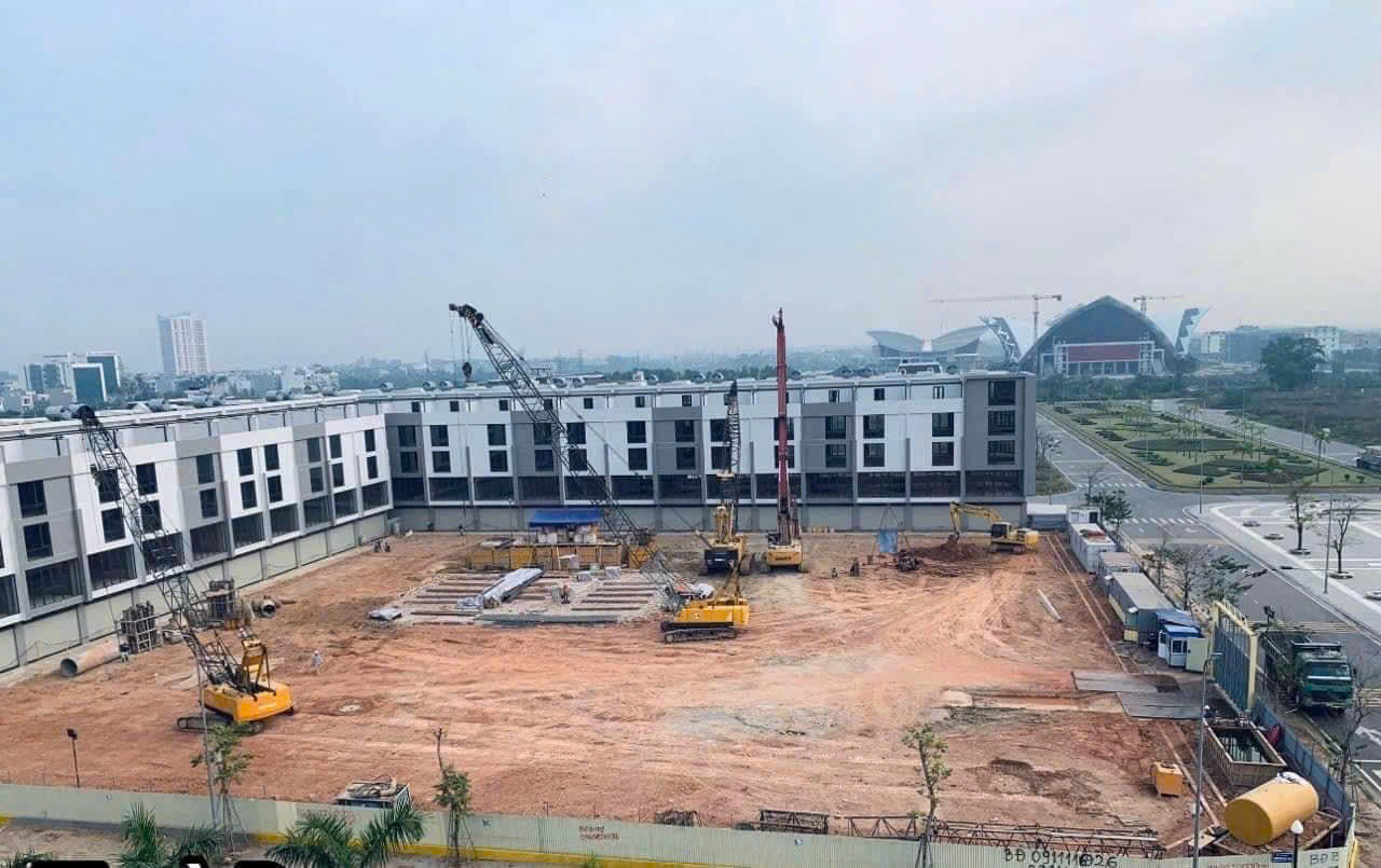 tiến độ xây dựng chung cư luxora bắc giang