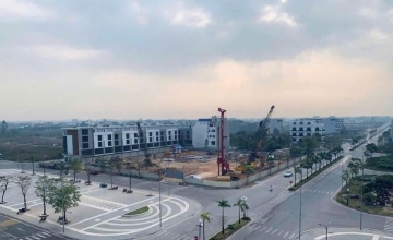 Tiễn độ xây dựng chung cư Luxora Bắc Giang